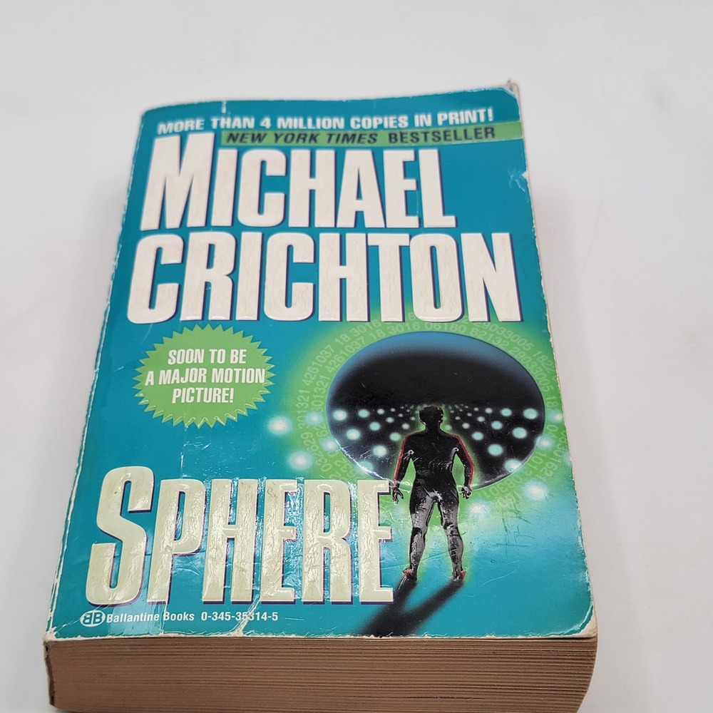 Michael Crichton Book Lot 6 Paperbacks Jurassic Park Sphere Congo Good - Picture 5 of 16